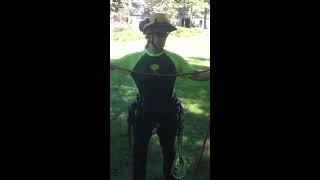 Buntline Into Blakes Hitch How To Tie Closed System Womens Tree Climbing Workshop WTCW 2016 [upl. by Arias644]