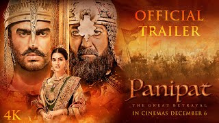 Panipat  Official Trailer Sanjay Dutt Arjun Kapoor Kriti SanonAshutosh GowarikerIn Cinema Now [upl. by Fusco971]