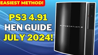 How To Jailbreak ANY PS3 on 491 or Lower JULY UPDATED METHOD [upl. by Barnabas]