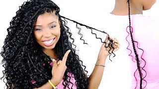 How To GODDESS Box Braids Tutorial FOR BEGINNERS VERY DETAILED [upl. by Helbonnah]