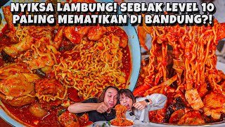 HAMPIR PINGSAN MAKAN SEBLAK LVL 10 PALING VIRAL DI BANDUNG LANGSUNG DIKASIH LVL 10 BFD2 eps2 [upl. by Hajidak964]