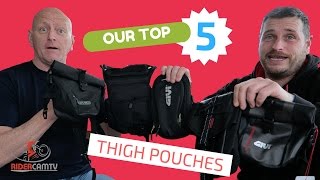 Our Top 5 Thigh Pouches  A must for any motorbike tour [upl. by Hafital855]