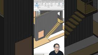 Revit barandillas para escaleras [upl. by Rednaskela]