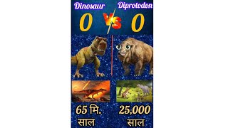 Dinosaur vs Diprotodon❓  🤓😀😃🔥 shots vs  dinosaur comparison [upl. by Suirauqed]