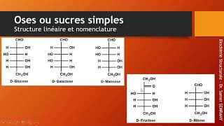 Les oses  structures linéaire et cyclique [upl. by Weatherby916]