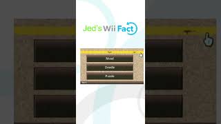 Jeds Wii Fact  Tip Cats [upl. by Aleda]