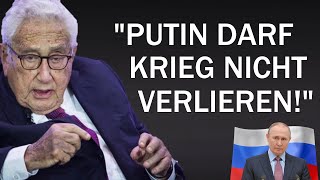 Henry Kissinger Skandalaussagen  quotUkraine muss Teile an Russland abgebenquot [upl. by Wesle]