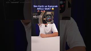 Sim kartlı ve kameralı akıllı saat yapmışlar 😱 shorts [upl. by Huppert]