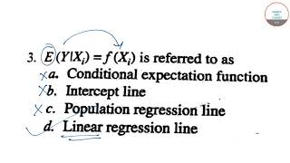 ECONOMETRICS MCQ LINEAR REGRESSION MODEL COMPLETE PAPER SOLVE [upl. by Valleau384]