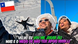 ALVA NO CHILE EP4  CONHECENDO A NEVE SONHO REALIZADO [upl. by Alidis]