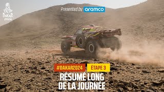 Le résumé de lÉtape 3 présenté par Aramco  Dakar2024 [upl. by Larret]