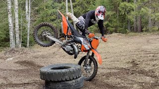 KTM SX 125  Spring Madness [upl. by Eenaej341]