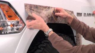 Mossy Oak Graphics Fender Flare Kit Wheel Accent Camo Installation Instructions [upl. by Assirek]