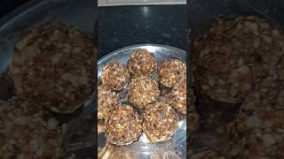 Makhana khjoor ladoo shorts ladoo youtubeshort makhanatasty recipe [upl. by Ailima]