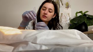 ASMR Trying to Get Pregnant OBGYN Pap Smear Preconception Counseling [upl. by Eednac]