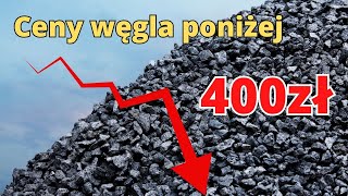 Czy to możliwe cena węgla poniżej 400złtona [upl. by Waxler]