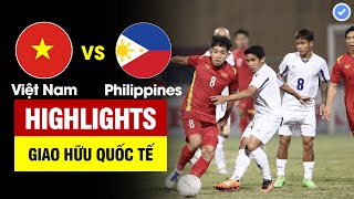 Highlights Việt Nam vs Philippines  Dàn sao VN bắn phá không nghỉ  Tuyệt phẩm cầu vồng phút cuối [upl. by Carthy]