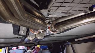 Texas Speed and Performance Long Tube Headers Install C5 Corvette [upl. by Yasmar]