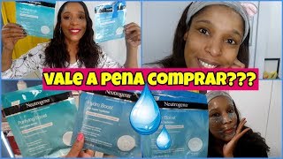 Máscara Facial Neutrogena Hydro Boost x Purifying Boost Vale a pena comprar [upl. by Eugenio]