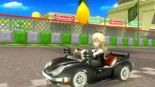 Mario Kart Wii Rosalina BlackampWhite Dress Texture Hack [upl. by Sibley]