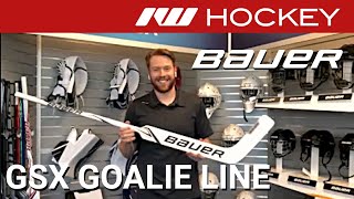 Bauer GSX Goalie Line  Zoom Insight [upl. by Anaugal]