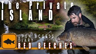 Carp Fishing From a Private Island Open Access Diaries Red Beeches Fishery Episode 5  Simon Dew [upl. by Ymmaj175]