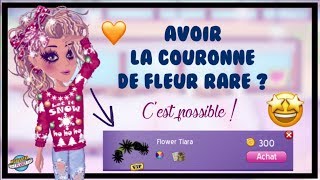 COMMENT AVOIR LA COURONNE DE FLEURS RARE SANS HACK   Sàyà MSP [upl. by Ahsiekar]