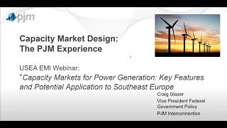 Electricity Capacity Markets Comparing Costs and Benefits webinar [upl. by Thoma422]