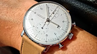 Junghans Max Bill Chronoscope Review [upl. by Sello]