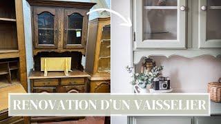 DIY  Rénovation dun vaisselier vintage [upl. by Shiau126]