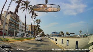 Puerto de Veracruz México 4K  Boca del Río  San Juan de Ulúa  Driving in Veracruz Mexico [upl. by Nirihs]