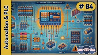 Introduction to PLC Ladder Program NO and NC Contacts Explained  Automation and PLC Series Part 4 [upl. by Manya]