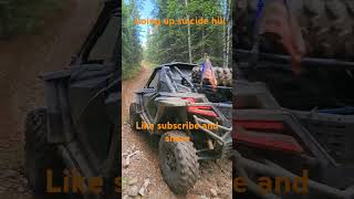 Going up Sucide hill fathersday ride sxs [upl. by Nagud]