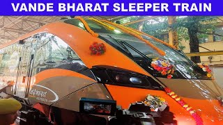 Vande Bharat Sleeper train  Indias fastest train Vande Bharat  Papa Construction [upl. by Aniarrol809]