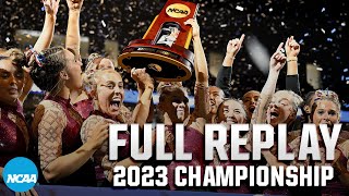 2023 NCAA womens gymnastics championship full replay [upl. by Ledif]