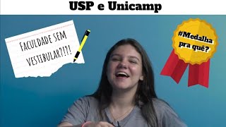 USP e Unicamp  Medalha pra quê [upl. by Willtrude]