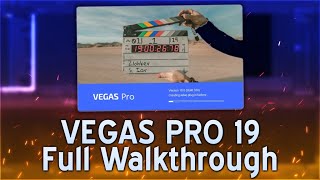 VEGAS Pro 19 Released Full Walkthrough [upl. by Ahtilat]