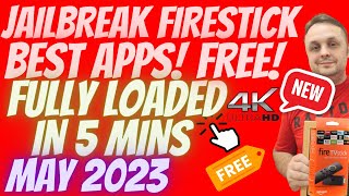 🔥 JAILBREAK FIRESTICK FASTEST MAY 2023 METHOD🔥 [upl. by Dot]