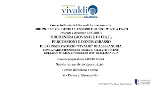 Concerto Finale del Corso di formazione alla DIREZIONE D’ORCHESTRA E ENSEMBLE DI STRUMENTI A FIATO [upl. by Enuj]