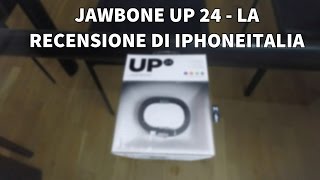 Jawbone UP Recensione iPhoneItalia [upl. by Arihsay]