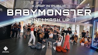 KPOP IN PUBLIC  ONE TAKE BABYMONSTER  2NE1 MASHUP Dance Cover by 1119DH  KITE  MALAYSIA [upl. by Saibot]