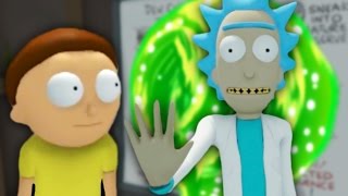 SAVING THE WORLD  Rick And Morty VR 3 END HTC Vive Virtual Reality [upl. by Sillad4]