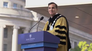 Johns Hopkins University Bloomberg Center Dedication Day [upl. by Brande]