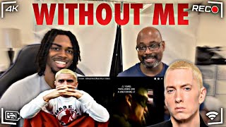 POPS IS MORE WOKE THAN EMINEM   EMINEM WITHOUT ME OFFICIAL MUSIC VIDEO POPS REACTION [upl. by Letta]