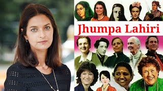 Jhumpa Lahiri Biography  Librarian Writer Novelist  Great Womans Biography  Listen Us Info [upl. by Hanway278]