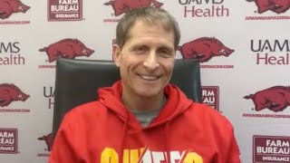 Eric Musselman previews Arkansas game vs South Carolina [upl. by Huang]