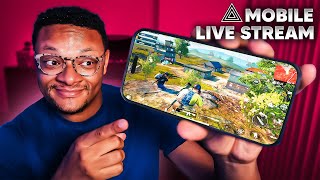 How to Live Stream Mobile Games on Twitch and YouTube with Overlays NO COMPUTER [upl. by Airetnahs]