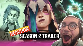 League of Legends Caster Reacts to Arcane Season 2 Trailer [upl. by Cord181]