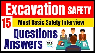 Excavation Safety Interview  Safety Interview Questions amp Answers  Excavation Safety Interview QA [upl. by Otnicaj839]