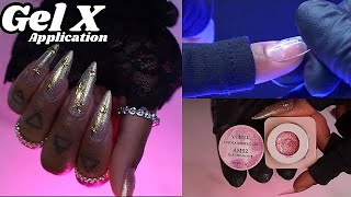 How to do gel x nails at home  Beginner Friendly Tutorial  Varnail [upl. by Sineray]